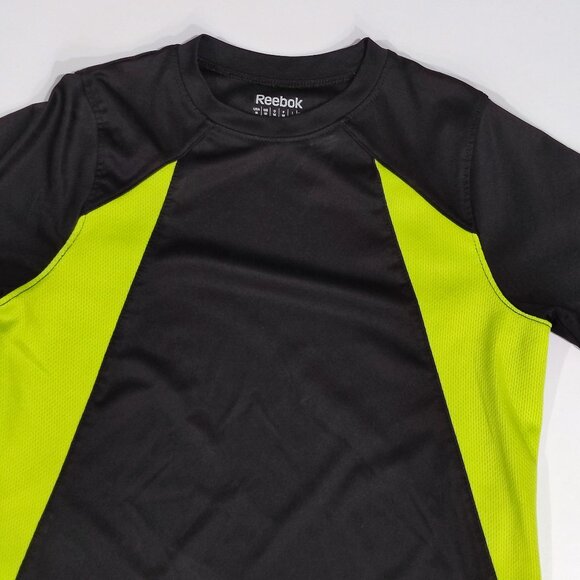 Reebok rashguard black neon boys size M (10-12) - Picture 1 of 4